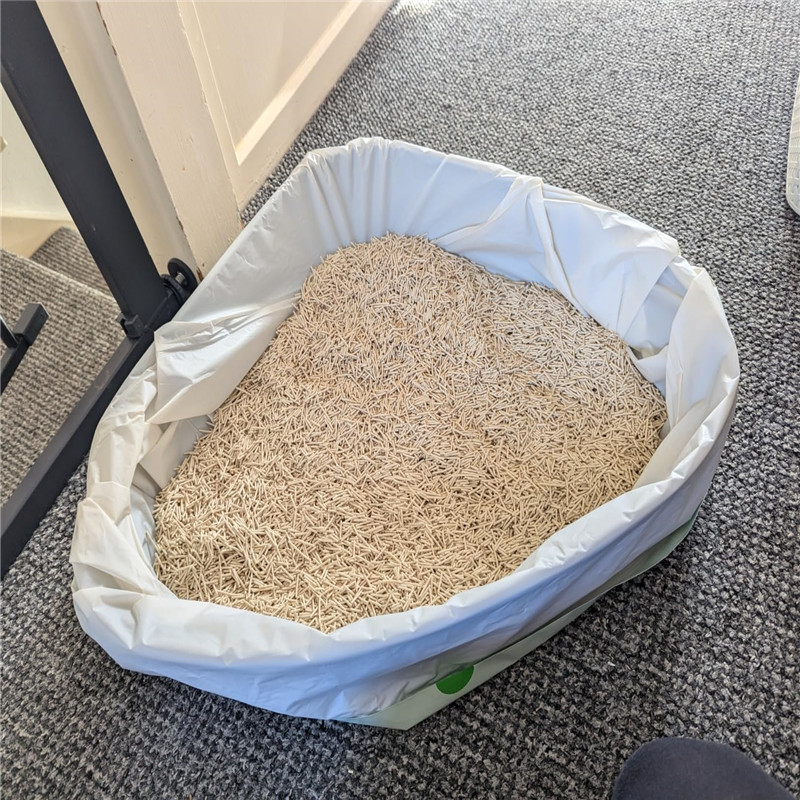 drawstring compostable cat litter tray liners OEM customization.jpg