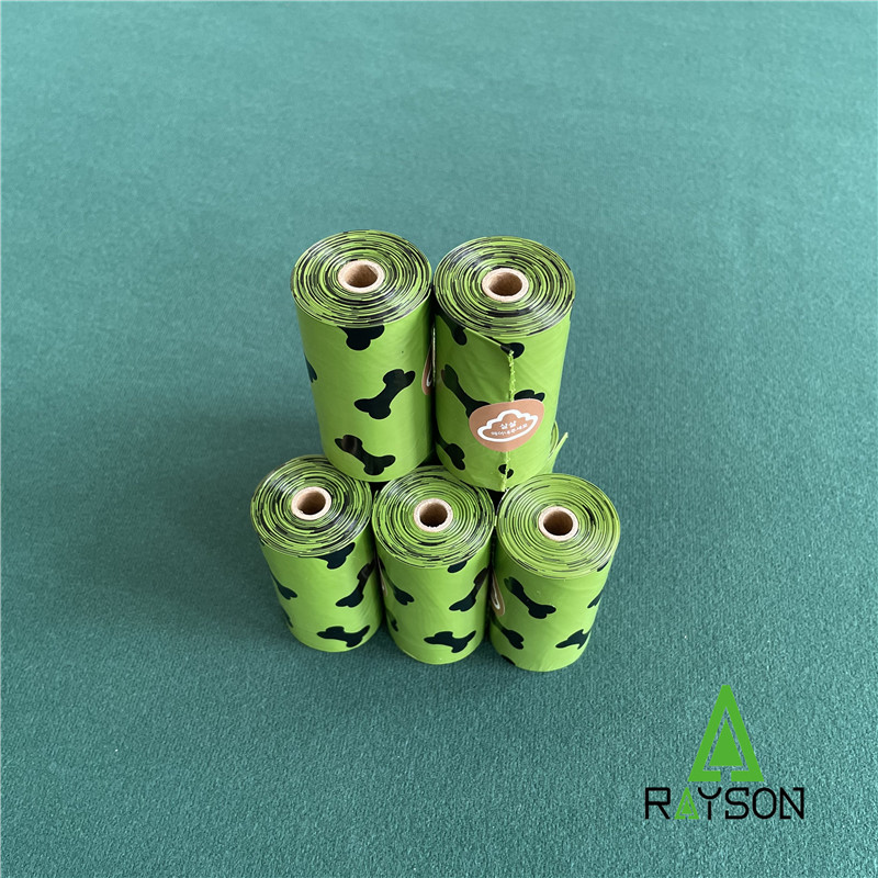 wholesale EPI biodegradable dog poop bags with EN 13432 certification