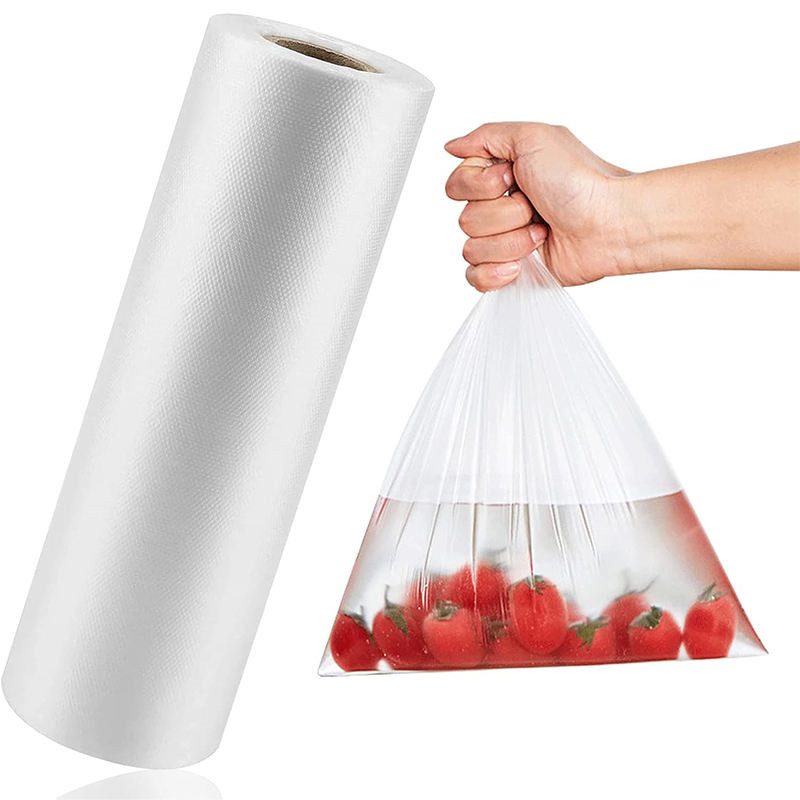 Bulk wholesale flat open produce roll bags, food‑grade plastic fruit vegetable bags for grocery dispenser Bulk wholesale flat open produce roll bags, food‑grade plastic fruit vegetable bags for grocery dispenser