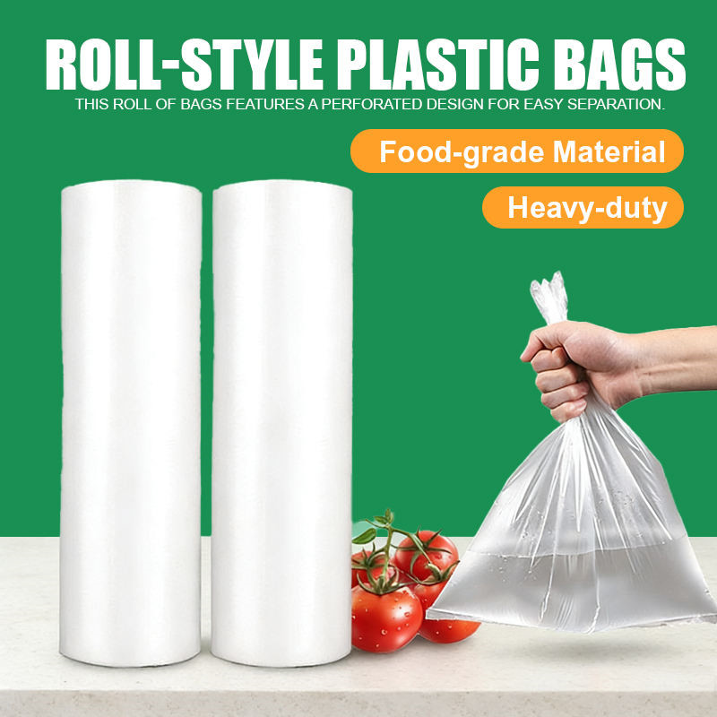OEM continuous roll produce bags with custom printing for grocery chains OEM continuous roll produce bags with custom printing for grocery chains